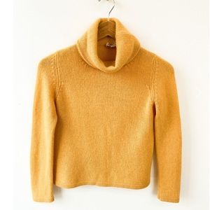 Trillion 100% Cashmere Mustard Sweater / S